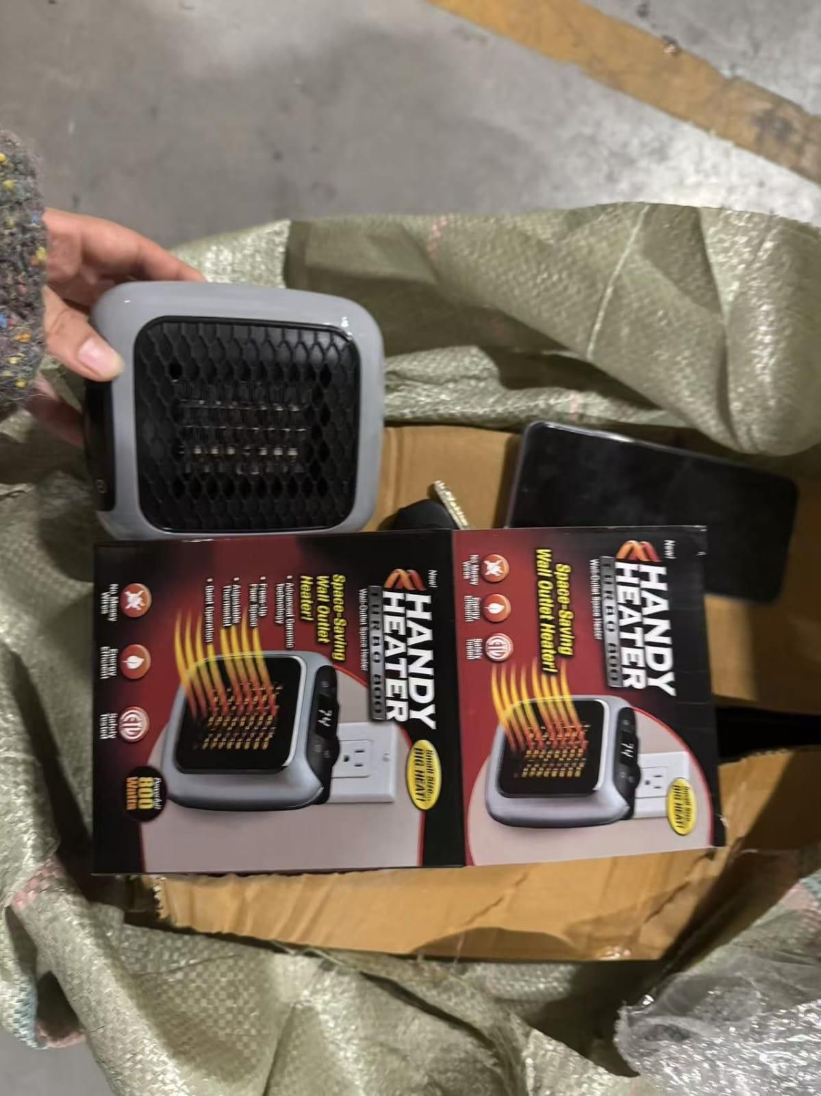 Portable Turbine Heater– Silent Infrared Fan Stove for Bathroom, Bedroom & Greenhouse | Energy-Saving Small Indoor Room Heater 800w